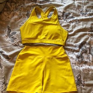 Buffbunny Allure Laser Shorts and Sports Bra